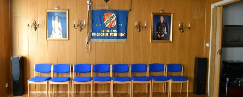 Festsalen i selskapslokalene i Bergens Maskinistforening